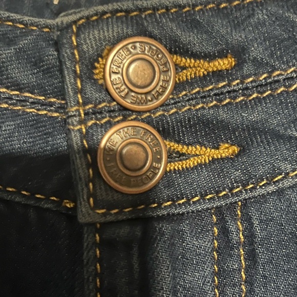 Free People We The Free High Waist Super Wide Leg Pleated Trouser - Size 28 - Picture 5 of 6